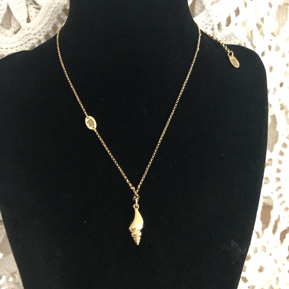 Vintage Juicy Couture HTF Deadstock Shell Adorned With Crystals Inside Shell Nec - Picture 3 of 7